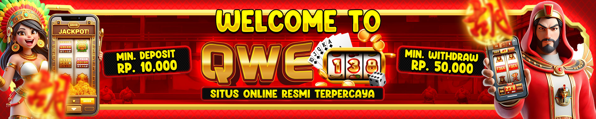 WELCOME TO QWE138 SITUS SLOT ONLINE TERPERCAYA